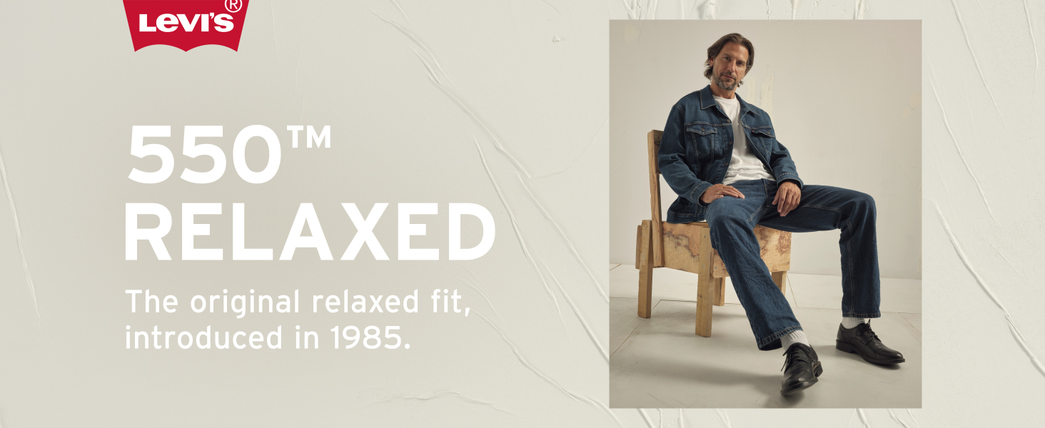 Levi's Men's 550 '92 Relaxed Taper Jean, (New) How We Did It, 40